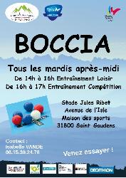 COURS DE BOCCIA - Saint-Gaudens COURS DE BOCCIA - Saint-Gaudens