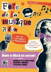 Fête de la Musique - Made in Black en concert - Village-Neuf Fête de la Musique - Made in Black en concert - Village-Neuf