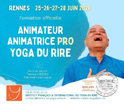 Animateur-trice PRO de yoga du rire &agrave; Rennes - Rennes