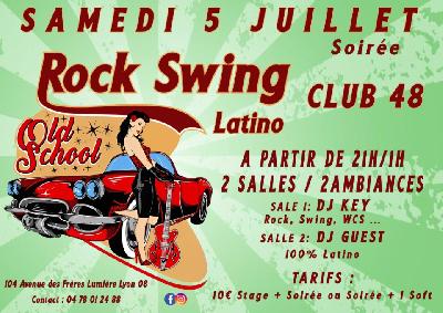 Soirée Rock, Swing & Latino - Lyon Soirée Rock, Swing & Latino - Lyon