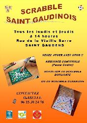 ST GO SCRABBLE - saison 2025/2026 - Saint-Gaudens ST GO SCRABBLE - saison 2025/2026 - Saint-Gaudens