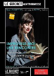 Improvise-moi une rencontre au Th&eacute;&acirc;tre du Guichet Montparnasse (Impro) - Paris