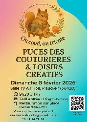 Puces des couturi&egrave;res et des loisirs cr&eacute;atifs - Plaudren