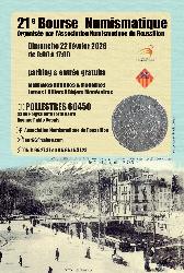 21&egrave;me BOURSE NUMISMATIQUE A POLLESTRES - Pollestres