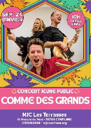 Concert jeune public - Comme des grands - Conflans-Sainte-Honorine