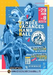 Stage Vend&eacute;e Vacances Handball &ndash; &Eacute;t&eacute; 2026 - Pouzauges