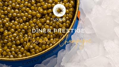 D&icirc;ner Prestige Champagne et Caviar au Restaurant l'Oursin - Carry-le-Rouet