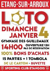 LOTO DU SPORTING CLUB ETANGOIS - Étang-sur-Arroux