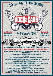 Festival  ROCK&rsquo;&&rsquo;CARS &agrave; Lavaur (81) du 12 au 14 juin 2026 - Lavaur