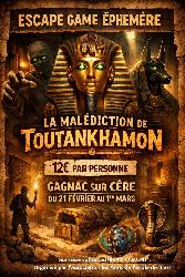 Escape game &eacute;ph&eacute;m&egrave;re III - Gagnac-sur-Cère