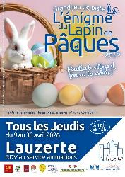 Jeu de piste&nbsp;: L&rsquo;&eacute;nigme de lapin de P&acirc;ques - Lauzerte