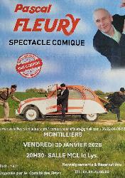 "Rires avant tout" spectacle Music'hall avec Pascal Fleury - Montilliers