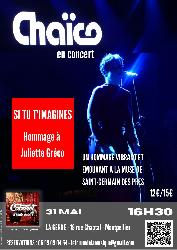 "Si tu t'imagines", hommage &agrave; Juliette Gr&eacute;co - Montpellier