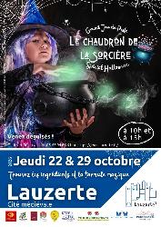 Grand jeu de piste sp&eacute;cial Halloween&nbsp;: le Chaudron de la sorci&egrave;re - Lauzerte