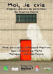 Spectacle Th&eacute;&acirc;tre&nbsp;: Moi, je crie - Livron-sur-Drôme