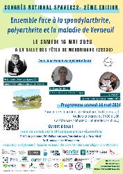 2nd congr&egrave;s national "Spondylarthrite, Polyarthrite et Verneuil" - Merdrignac