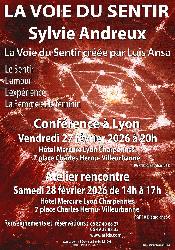 Conf&eacute;rence La Voie du Sentir Sylvie Andreux  - Villeurbanne
