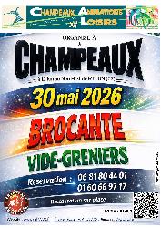 BROCANTE & VIDE-GRENIERS &agrave; CHAMPEAUX (77), le 30/05/2026 - Champeaux