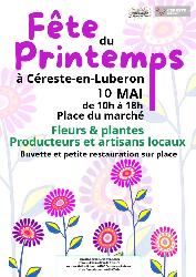 La f&ecirc;te du printemps de C&eacute;reste en Luberon - Céreste
