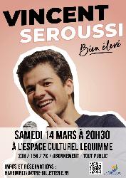 Vincent Seroussi&nbsp;: Bien &eacute;lev&eacute; (Humour) - Haubourdin