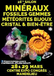 26ᵉ Salon des Min&eacute;raux de Mandelieu - Mandelieu-la-Napoule