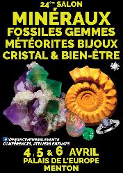 24ᵉ Salon des Min&eacute;raux de Menton - Menton