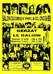 SALON DU DISQUE VINYL & CD, DVD & BD - Gerzat