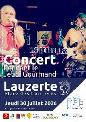 Concert des Repriseurs lors du Jeudi Gourmand  - Lauzerte