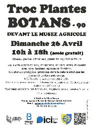 Troc plantes au Mus&eacute;e Agricole de Botans - Botans