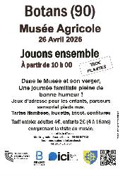 Jouons ensemble au Mus&eacute;e Agricole de Botans - Botans