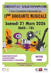 Brocante Musicale (11&egrave;me &eacute;dition) - Cébazat