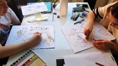 Stages Manga BD Roman graphique Vacances Printemps - Roubaix