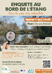 Sortie Natura 2000&nbsp;: Enqu&ecirc;te au bord de l'eau - Saint-Ciers-sur-Gironde