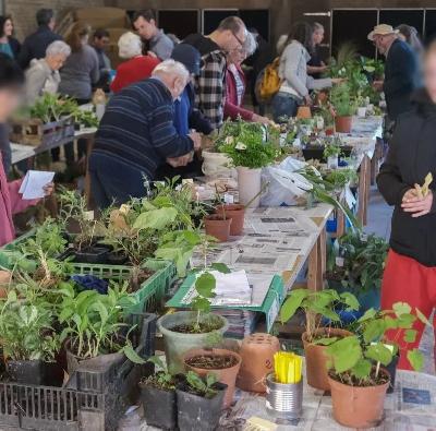 Troc plantes gratuit &agrave; niort - ferme de chey - dimanche 12 avril 2026 - Niort