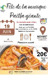 Paella g&eacute;ante - F&ecirc;te de la musique - Noyant