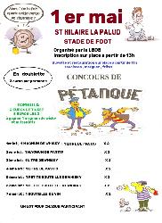 Concours de p&eacute;tanque - Saint-Hilaire-la-Palud
