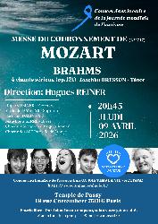 Messe du Couronnement Mozart pour la journ&eacute;e mondiale de l'Autisme - Paris