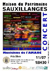 Concert de Musique de Chambre avec l'AMARC - Sauxillanges