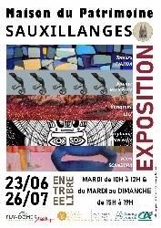 Expositions artistes plasticiens de juillet dans l'ancienne Chapelle - Sauxillanges