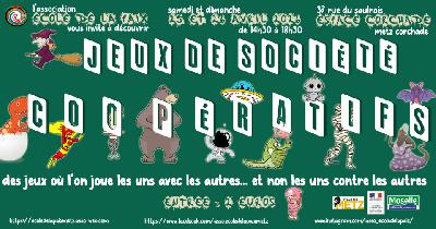 Apr&egrave;s-midis jeux de soci&eacute;t&eacute; coop&eacute;ratifs - Metz
