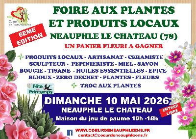 Foire aux plantes et produits locaux  - Neauphle-le-Château