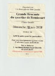 Grande brocante - Saint-Quentin