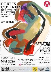 38e &eacute;dition des Portes ouvertes des Ateliers du P&egrave;re Lachaise Associ&eacute;s - Paris