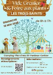 Vide grenier et foire aux plants - Saint-Pardoux-Corbier