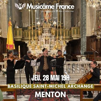 Concert &agrave; Menton&nbsp;: Rossini, Telemann, Taffanel, Tcha&iuml;kovsky, Bizet - Menton