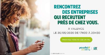 Les entreprises de Valence recrutent&nbsp;: +30 postes disponibles&nbsp;! - Valence