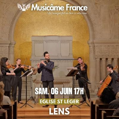 Concert &agrave; Lens: Rossini, Vivaldi, Tchaikovsky, Taffanel, Bizet - Lens