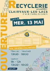 Ouverture Recyclerie Clairvaux - Clairvaux-les-Lacs
