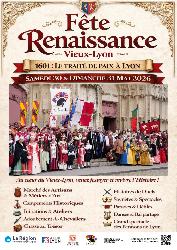 F&ecirc;te Renaissance Vieux-Lyon&nbsp;: 30 et 31 mai 2026 - Lyon