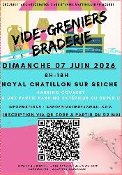 Braderie 07 juin 2026 Parking Super U Noyal Ch&acirc;tillon sur Seiche  - Noyal-Châtillon-sur-Seiche